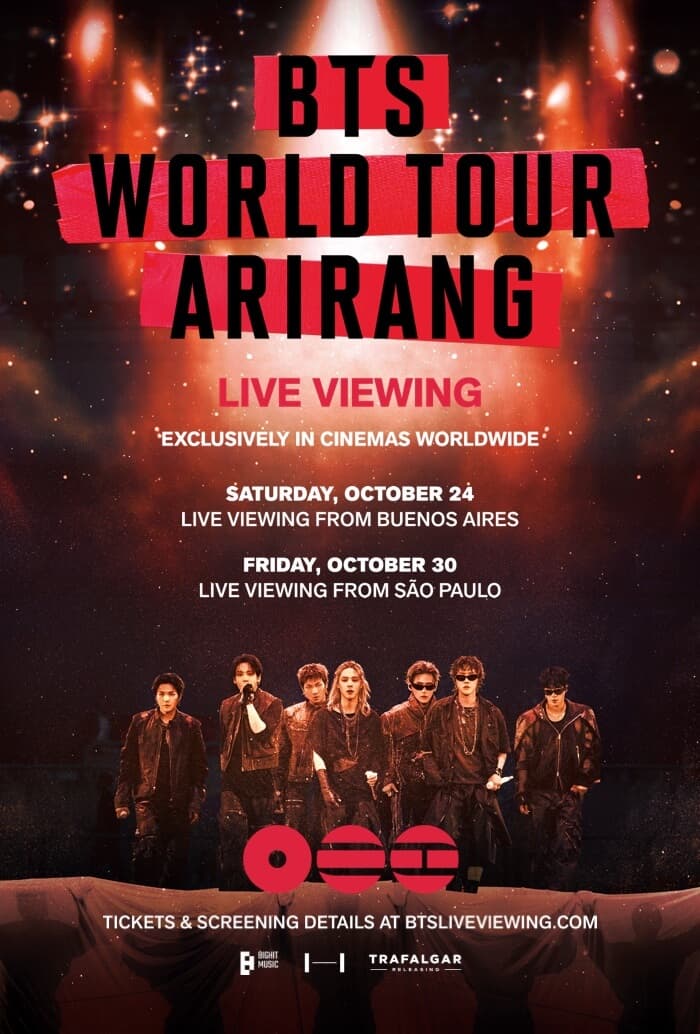 Pôster de BTS WORLD TOUR 'ARIRANG' EM BUENOS AIRES & SÃO PAULO: LIVE VIEWING